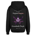 TRUE GRAPE Oversized Unisex Bio-Hoodie - Schwarz
