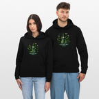GLOW GARDEN WITH GROWLAB Unisex Bio-Hoodie - Schwarz