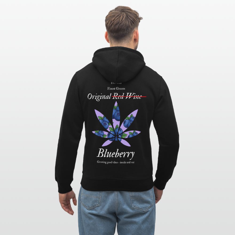 TRUE BERRY Unisex Bio-Hoodie - Schwarz