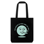 HIGH MOON recycelter Heavyweight Stoffbeutel - Schwarz