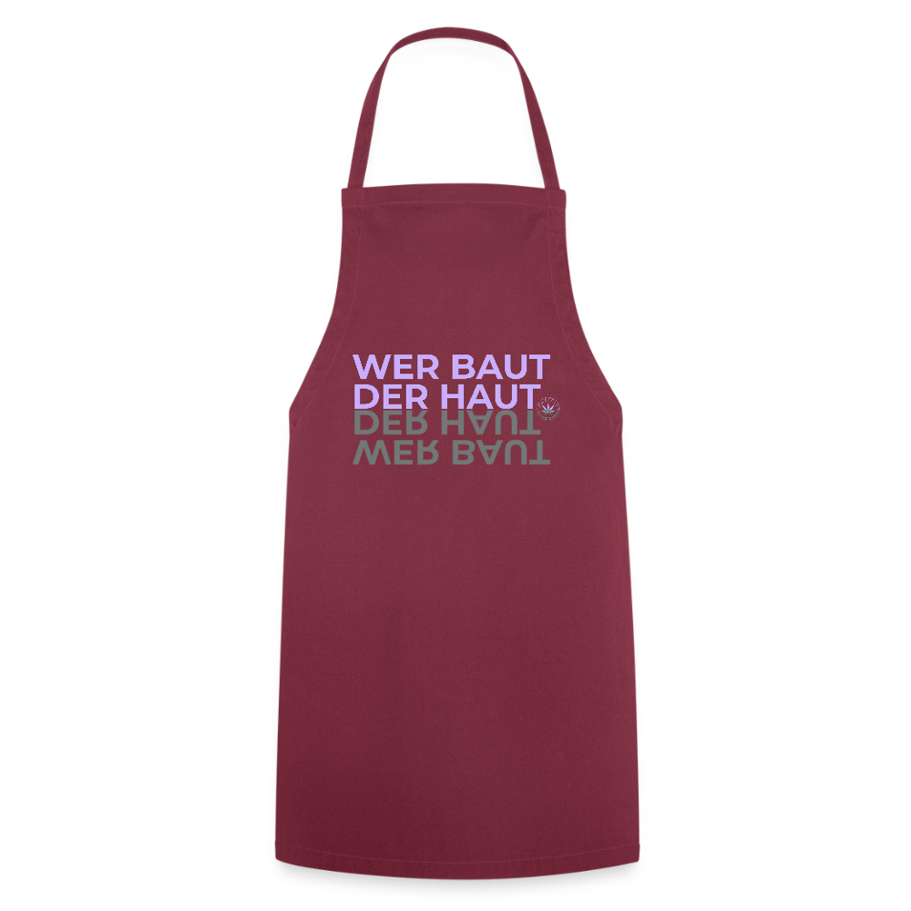 WER BAUT Kochschürze - Bordeaux