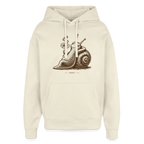 SLOW BURN Oversized Unisex Bio-Hoodie - Natur