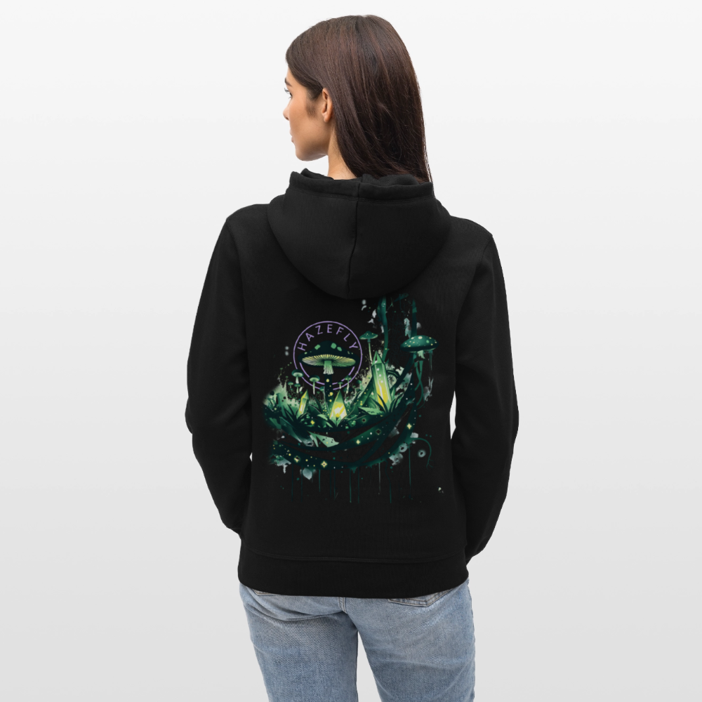 GLOW GARDEN WITH GROWLAB Unisex Bio-Hoodie - Schwarz
