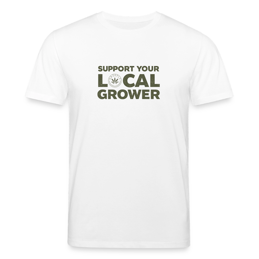 LOCAL GROWER Unisex Bio-T-Shirt - Weiß