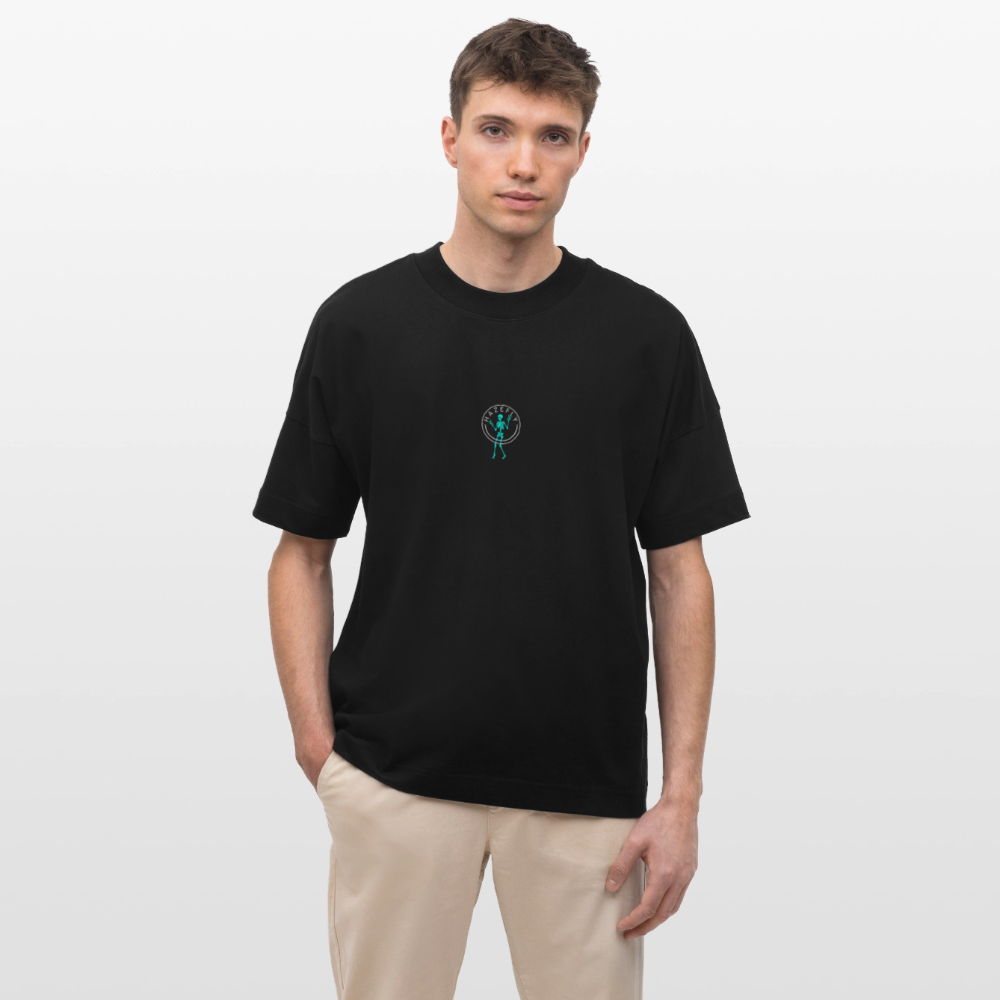 NOT TODAY Oversized Unisex Bio T-Shirt - Schwarz
