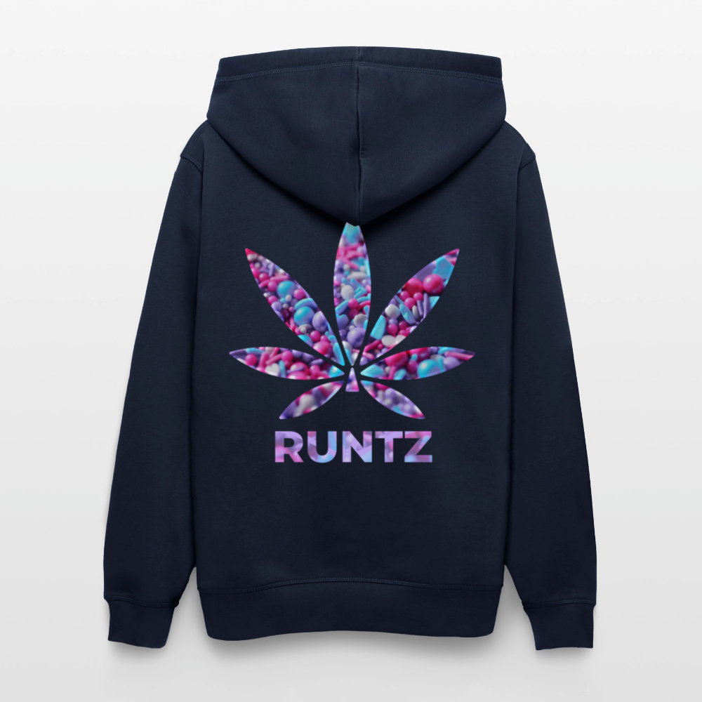 RUNTZ Unisex Bio-Hoodie - French Navy