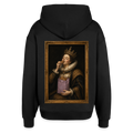 MUNCHIES Oversized Unisex Bio-Hoodie - Schwarz