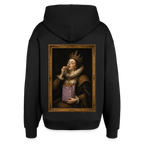 MUNCHIES Oversized Unisex Bio-Hoodie - Schwarz