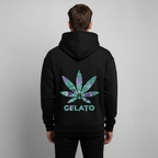 GELATO Oversized Unisex Bio-Hoodie - Schwarz
