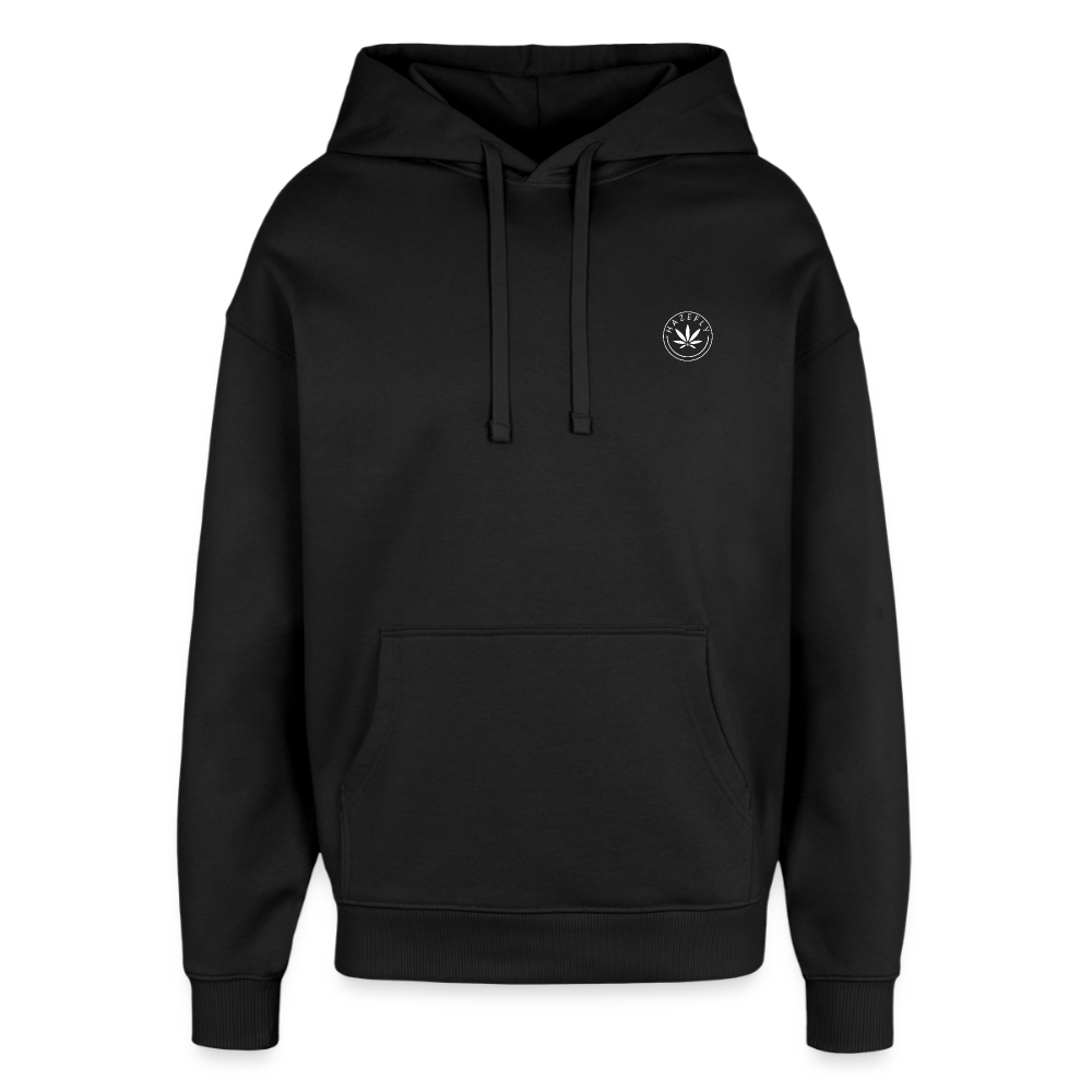 GROW COLLECTIVE Oversized Unisex Bio-Hoodie - Schwarz