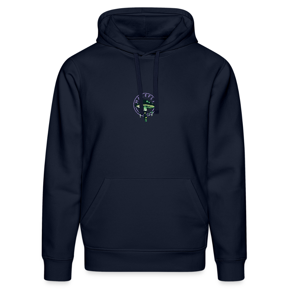 GLOW GARDEN Unisex Bio-Hoodie - French Navy