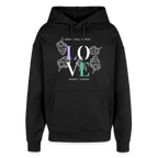 GROW. CHILL. REPEAT. Oversized Unisex Bio-Hoodie - Schwarz