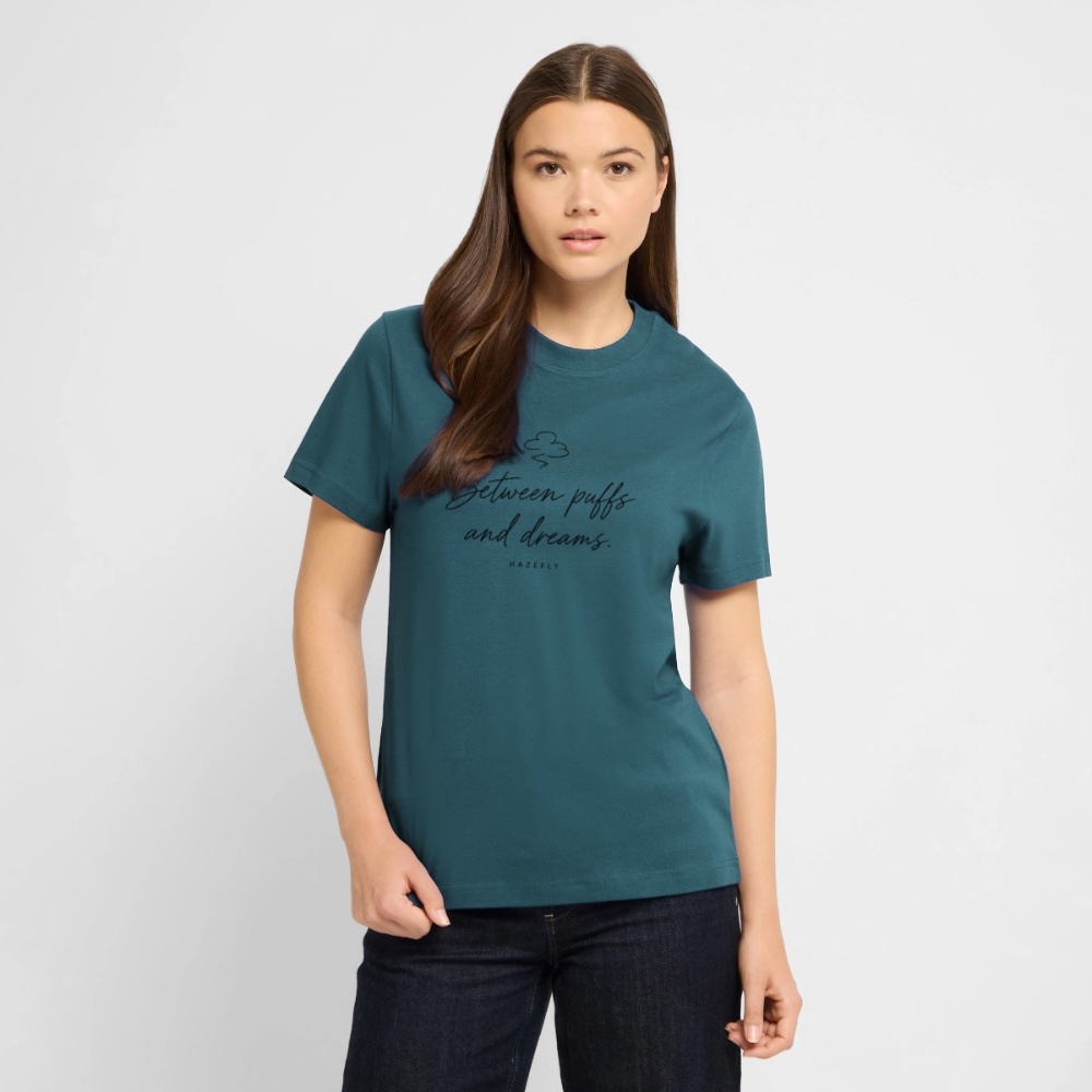 PUFFS & DREAMS Unisex Bio-T-Shirt - Dunkles Petrol