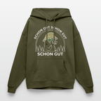 REIN MEDIZINISCH Oversized Unisex Bio-Hoodie - Khaki