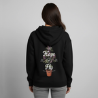 GROW COLLECTIVE Oversized Unisex Bio-Hoodie - Schwarz