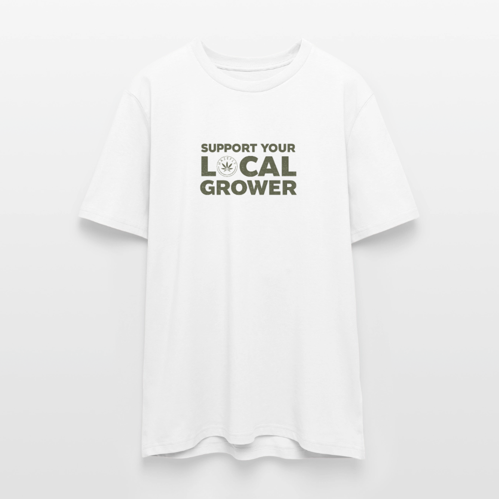 LOCAL GROWER Unisex Bio-T-Shirt - Weiß