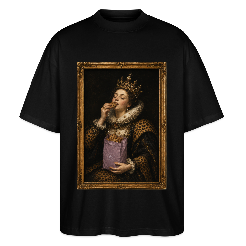 MUNCHIES Unisex Oversized Bio-T-Shirt - Schwarz