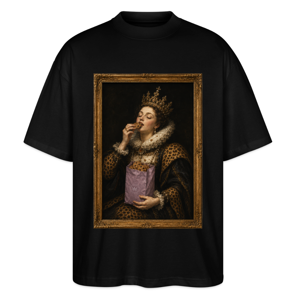 MUNCHIES Unisex Oversized Bio-T-Shirt - Schwarz