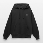 HAZEFLY LOGO WHITE Oversized Unisex Bio-Hoodie - Schwarz
