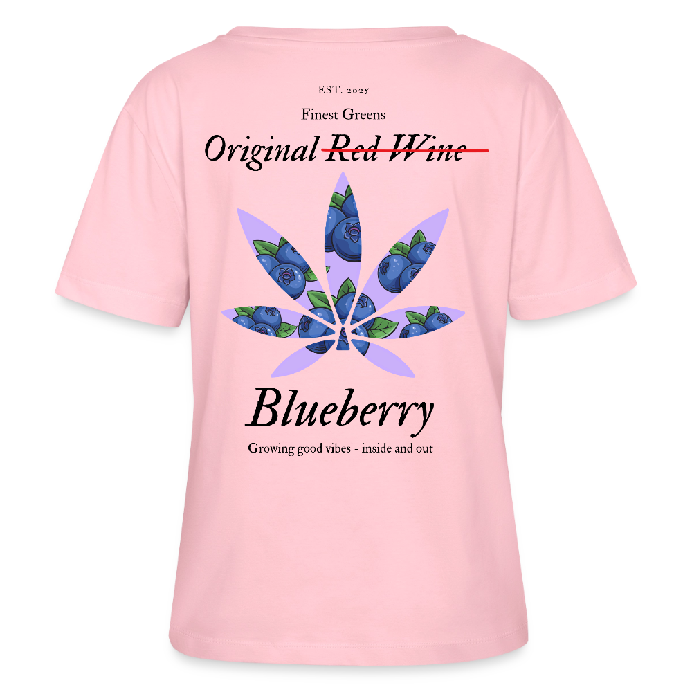 TRUE BERRY Relaxed Frauen Bio-T-Shirt - Hellrosa