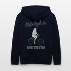 RIDE HIGH Unisex Bio-Kapuzenjacke - Navy