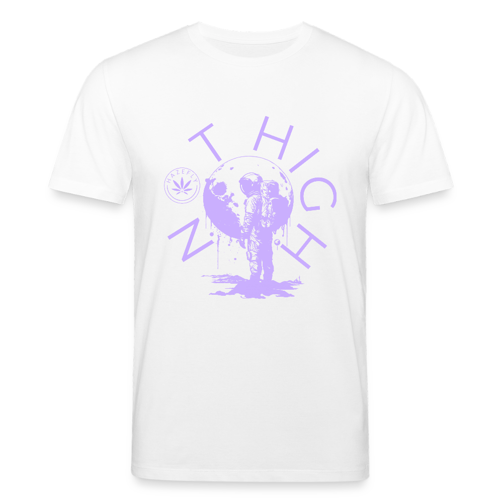 NOT HIGH Unisex Bio-T-Shirt - Weiß