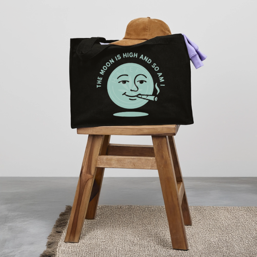 HIGH MOON recycelter Shopping Bag - Schwarz