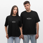 ACTIVE STONER Oversized Unisex Bio T-Shirt - Schwarz