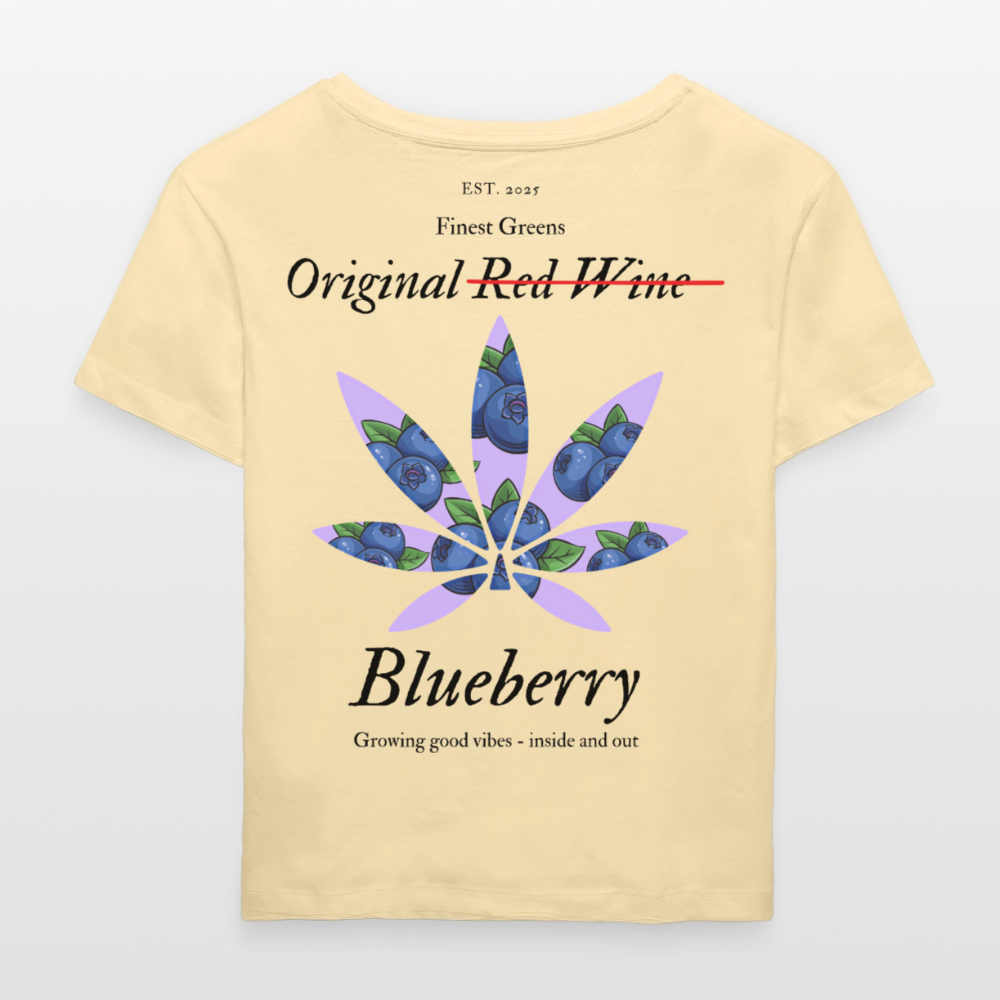 TRUE BERRY Relaxed Frauen Bio-T-Shirt - Creme