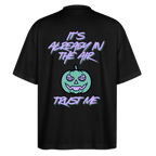 PUMPKIN VIBE Oversized Unisex Bio T-Shirt - Schwarz