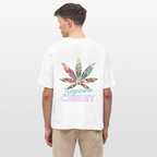 TROPICANA CHERRY Oversized Unisex Bio T-Shirt - Weiß