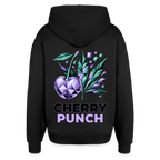 CHERRY PUNCH Oversized Unisex Bio-Hoodie - Schwarz