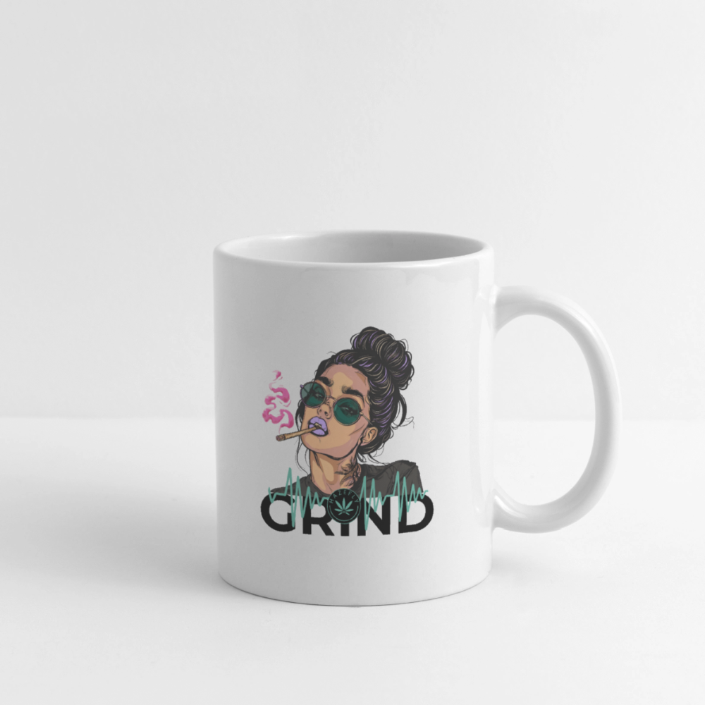 GRIND Tasse einfarbig - Weiß