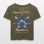 TRUE BERRY Relaxed Frauen Bio-T-Shirt - Khaki