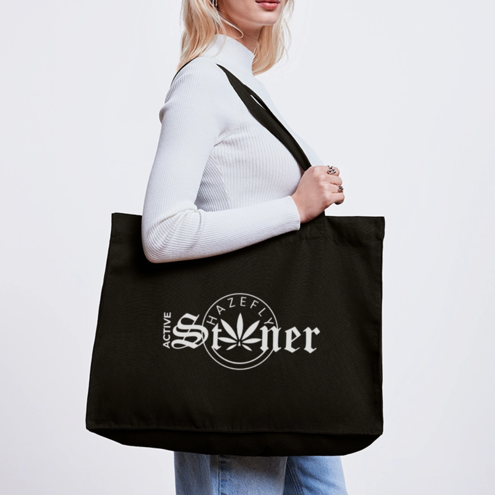 ACTIVE STONER recycelter Shopping Bag - Schwarz
