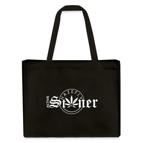 ACTIVE STONER recycelter Shopping Bag - Schwarz