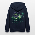 GLOW GARDEN Unisex Bio-Hoodie - French Navy