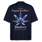 TRUE BERRY Oversized Unisex Bio T-Shirt - Navy