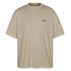 HF SIGNATURE Oversized Unisex Bio T-Shirt - Steingrau