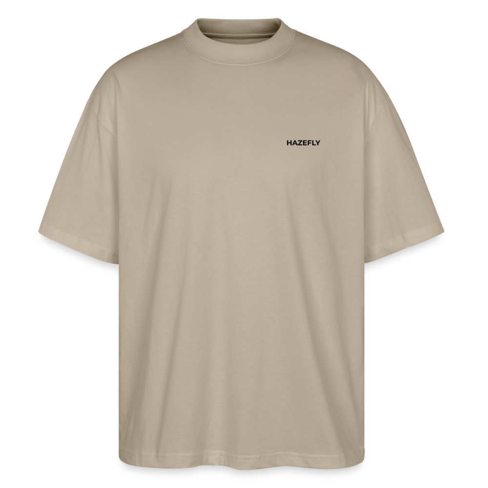 HF SIGNATURE Oversized Unisex Bio T-Shirt - Steingrau