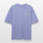 TRUE LEMON Oversized Unisex Bio T-Shirt - Violett