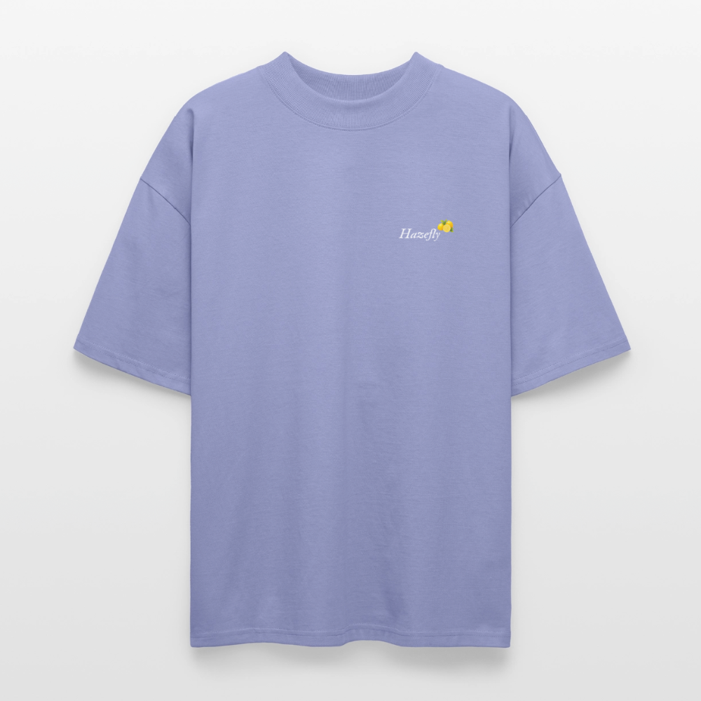 TRUE LEMON Oversized Unisex Bio T-Shirt - Violett