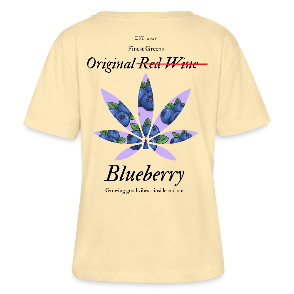 TRUE BERRY Relaxed Frauen Bio-T-Shirt - Creme
