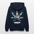 WHITE WIDOW Unisex Bio-Hoodie - French Navy