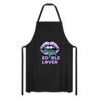 EDIBLE LOVER Kochschürze - Schwarz