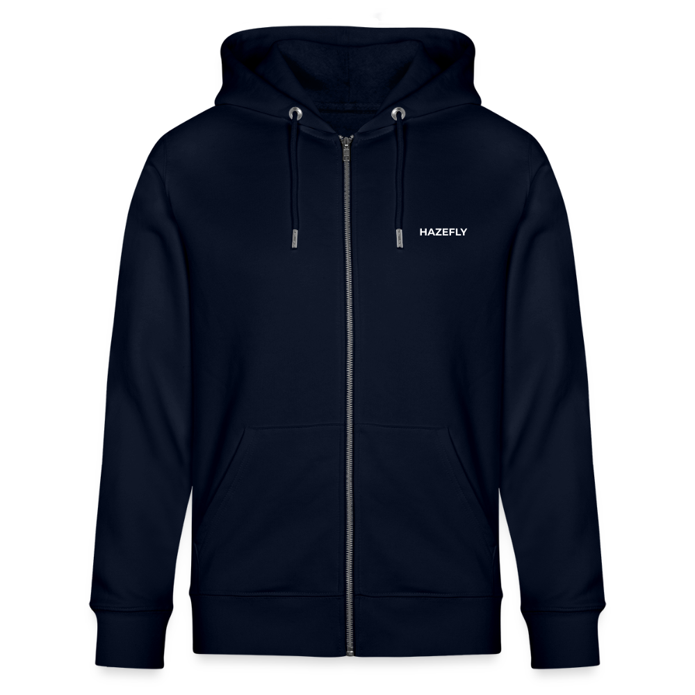 HF SIGNATURE Unisex Bio-Kapuzenjacke - Navy