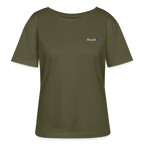 TRUE BERRY Relaxed Frauen Bio-T-Shirt - Khaki