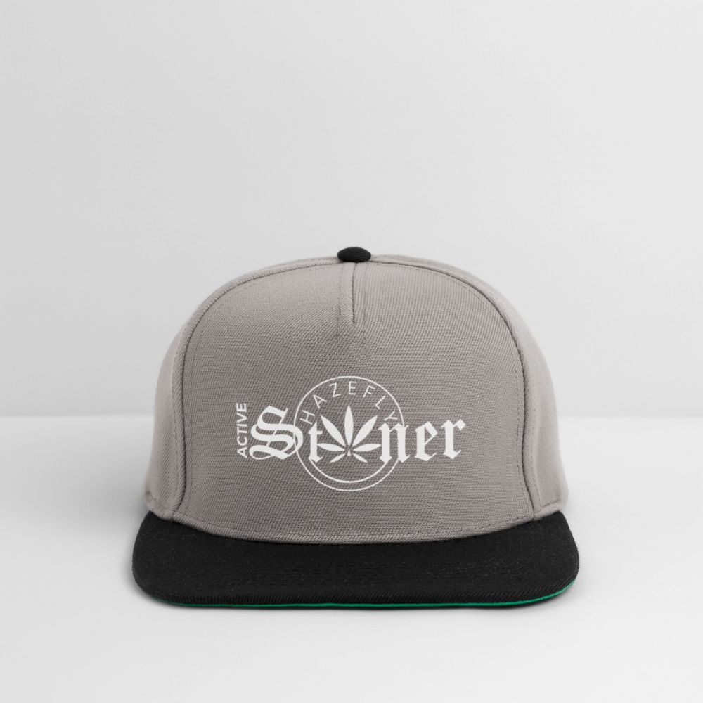 ACTIVE STONER Snapback Cap - Graphit/Schwarz