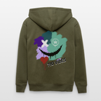 710 VIBES Unisex Bio-Kapuzenjacke - Khaki