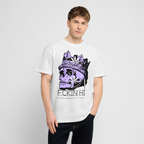 420 SKULL Oversized Unisex Bio T-Shirt - Weiß